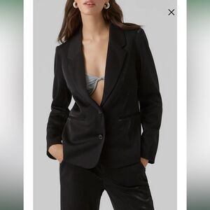 Vero Moda Sia Slim shiny blazer women’s medium